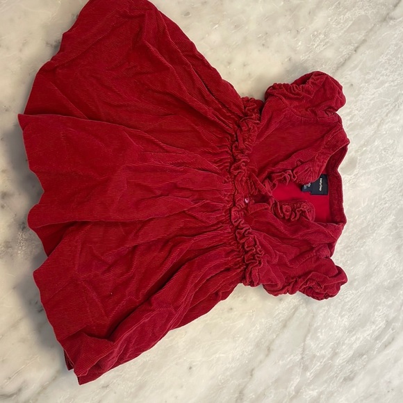 Red infant dress - Picture 1 of 2